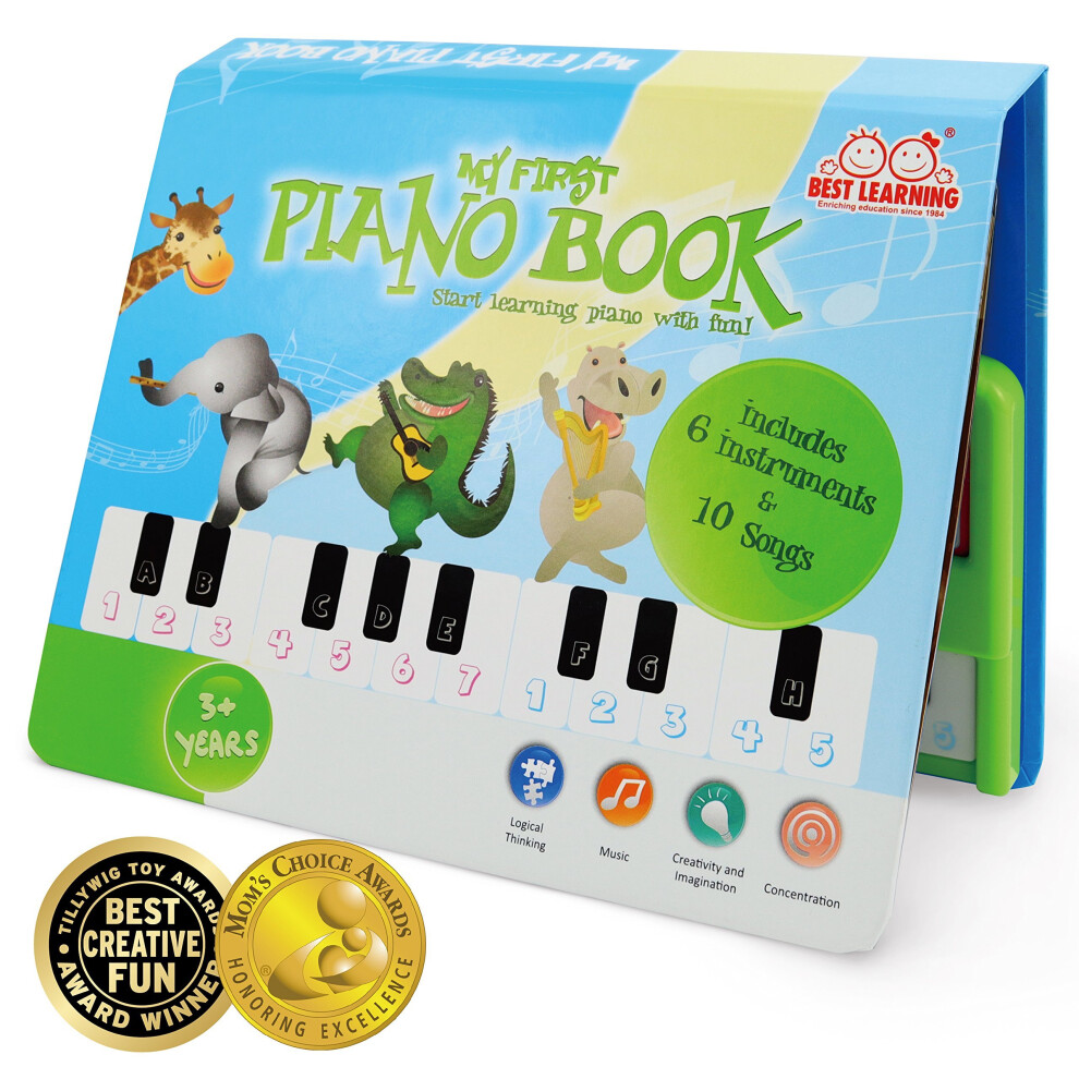 BEST LEARNING My First Piano Book - Educational Musical Toy for Kids