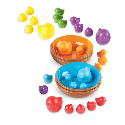 Learning Resources Learning Resources Birds in a Nest Sorting Set 1