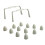 SilverLit Kickabot Robots, White 8