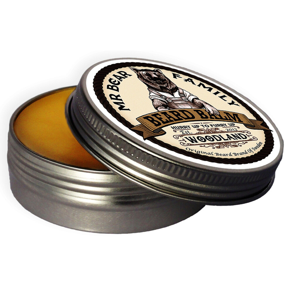 Mr-Bear-Family Mr Bear Family Beard Balm, 60 Ml, Wood