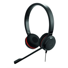 Jabra Evolve 30 II Corded MS Stereo Noise Cancelling Binaural Headset for Microsoft Lync