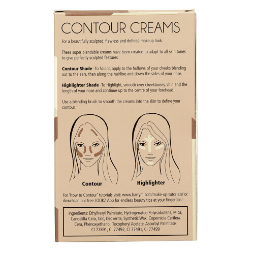 Barry M Cosmetics Chisel Cheeks Contour Creams 1