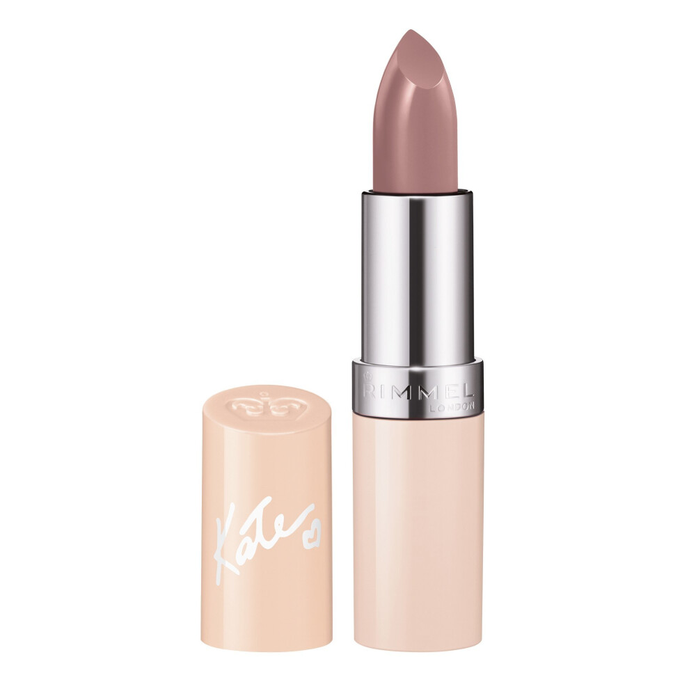 Rimmel London Lasting Finish Lipstick by Kate Nude Collection, 45 Rose Nude, 4g