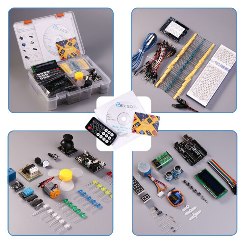 Elegoo UNO Project Super Starter Kit with Tutorial for Arduino 2