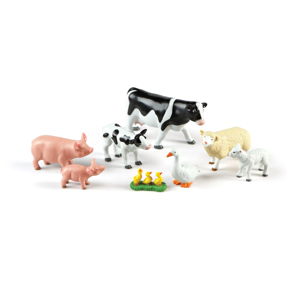 Learning Resources Jumbo Mommas And Babies Farm Animals