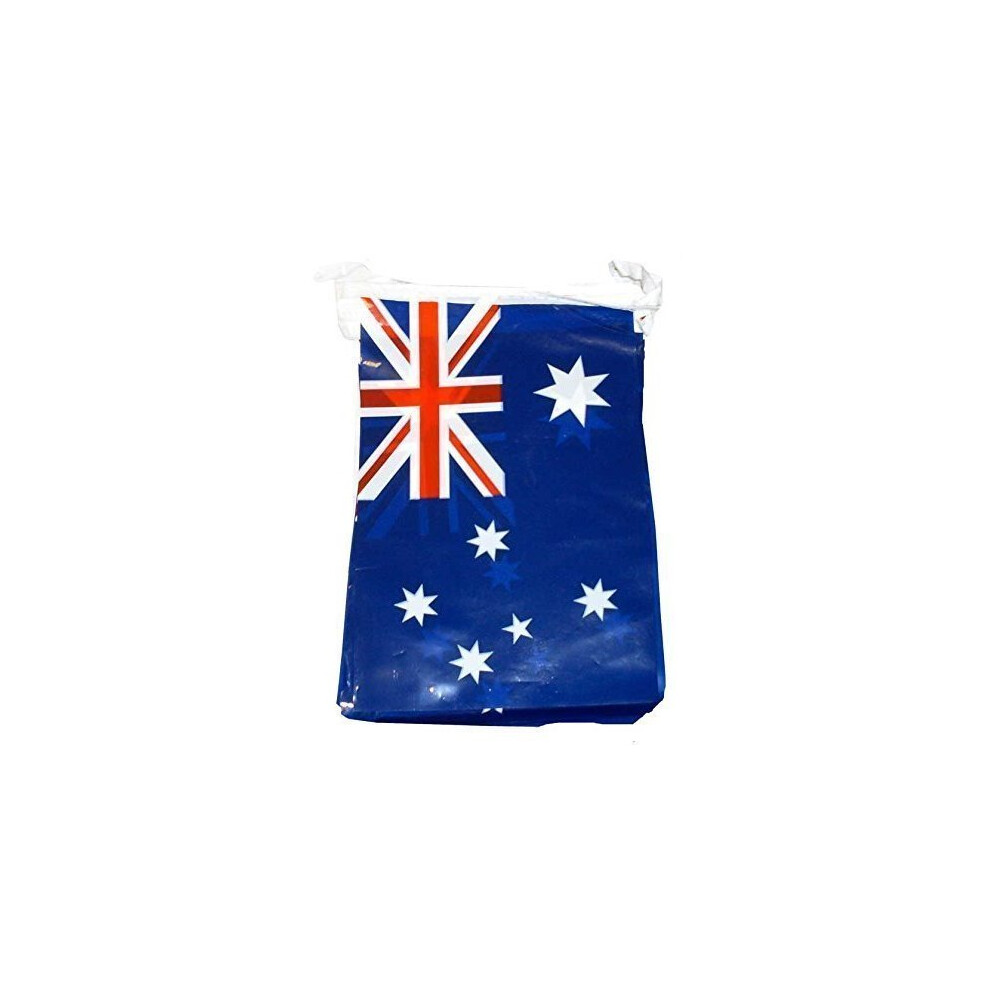 12Ft Australian Flags PVC Bunting Australia Day Party Decoration Banner