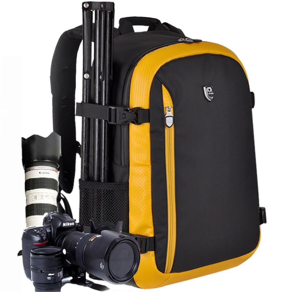 Yuhan Oxford Large Capacity Multi-Function Waterproof Anti-Shock Slr/ Dslr Gadget Camera Bag Professional Gear Photography Travel Backpack Rucksack... 600346606661