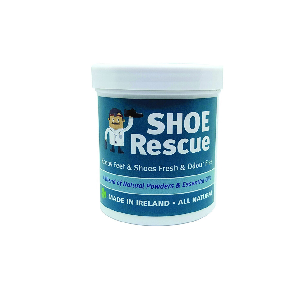 Shoe Rescue 100g Natural Foot Odour Powder - Podiatrist-Developed Deodorant with Tea Tree, Lavender & Peppermint (C-1)