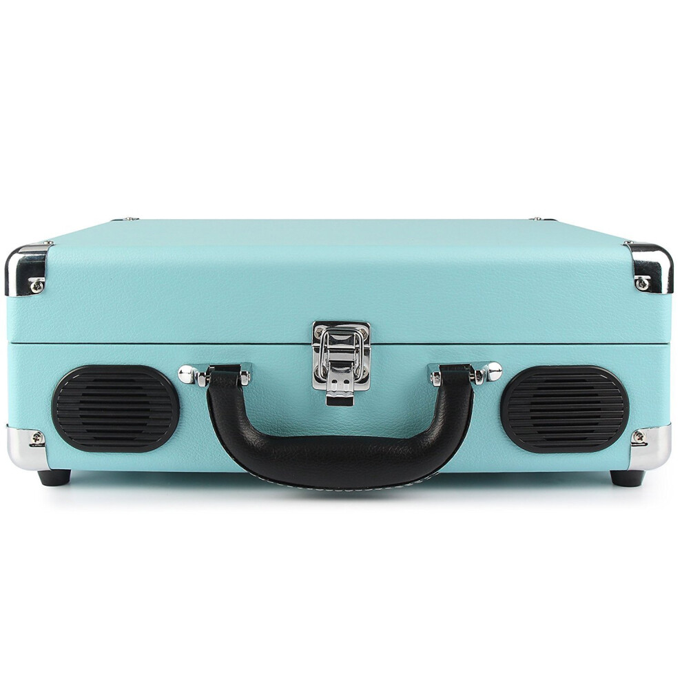 1byone suitcase best sale style turntable