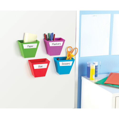 Learning Resources Learning Resources Magnetic Create-a-Space Storage Boxes (Set of 4) 1