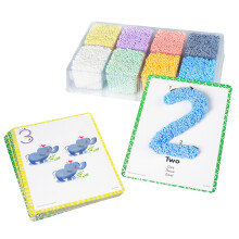 Educational Insights Playfoam Vormen & Leren Cijfers Set, Flashcards, Kleuterschool Basisbenodigdheden, Leeftijd 3+