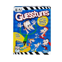 Hasbro Gaming Guesstures, Charader för 4 eller fler spelare, Familjespel för 8 år och uppåt