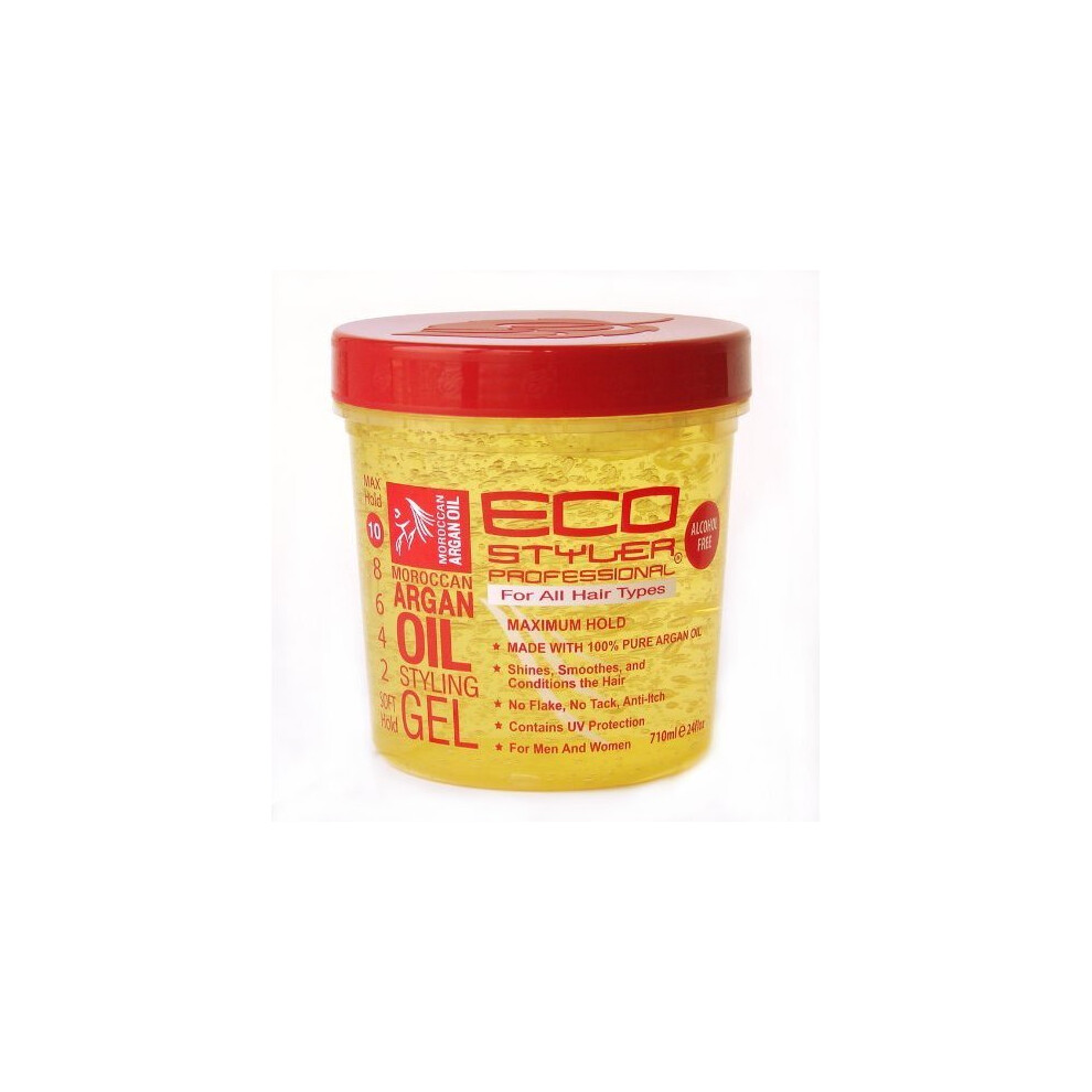 Ecostyler Moroccan Argan Oil Styling Gel 710ml