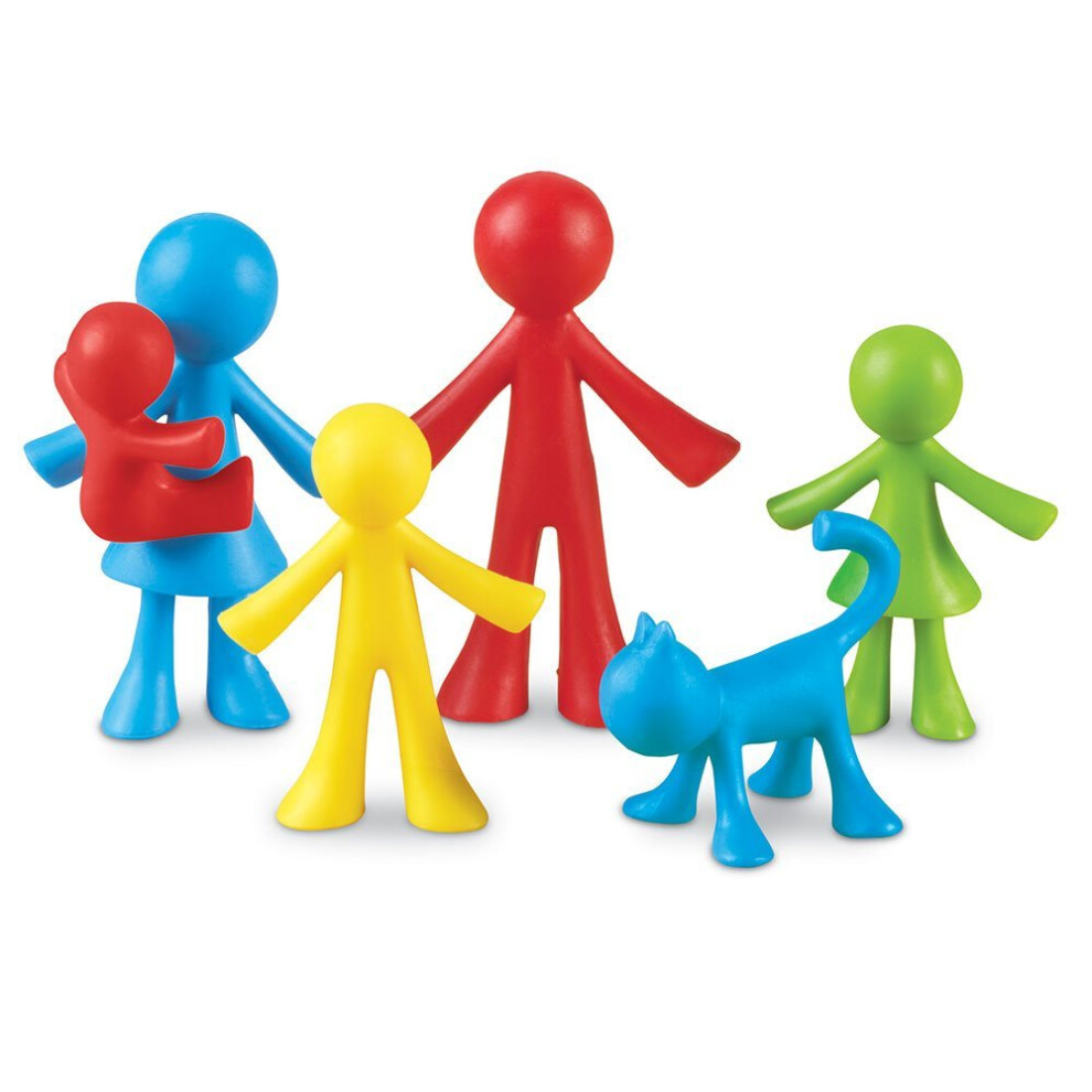 Photos - Educational Toy Learning Resources All About Me Family Counters Bag of 24 LER3660 