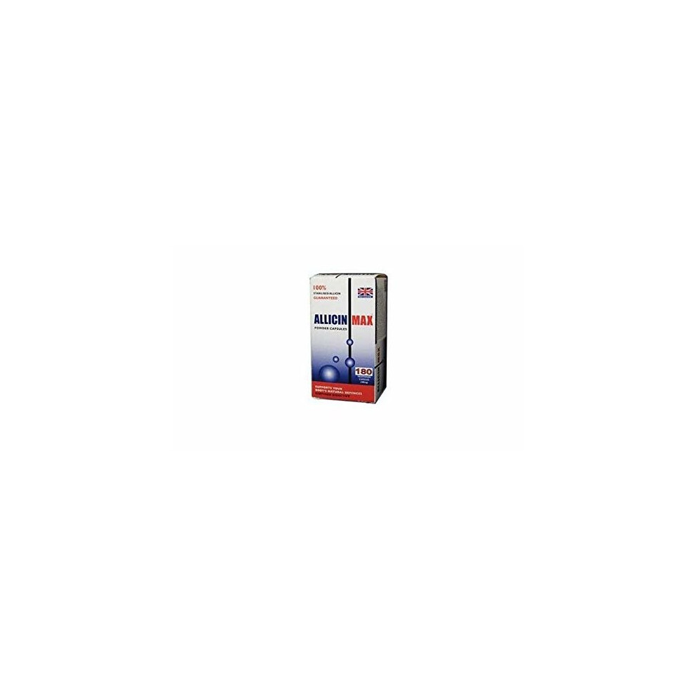Allicin Max Capsules, 180Vcaps
