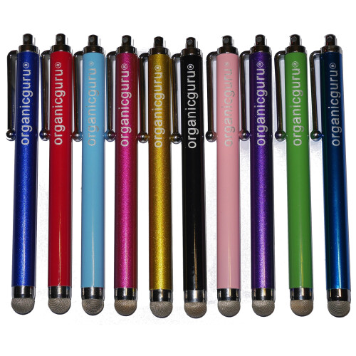 OrganicGuru High Quality Micro Fibre Tip Stylus 10 IN 1 STYLUS PENS PACK Pen Mulitpacks Aluminium Metal Universal Capacitive Stylus Pen for. on OnBuy