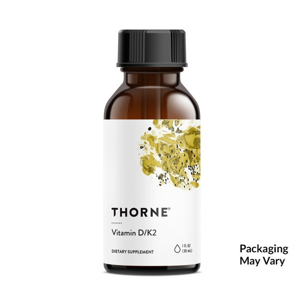 Thorne-Research Vitamin D/K2 Flã¼Ssig 30Ml Flasche Th