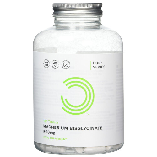 BULK POWDERS Magnesium Bisglycinate Tablets, 500 mg, Pack of 180 on OnBuy