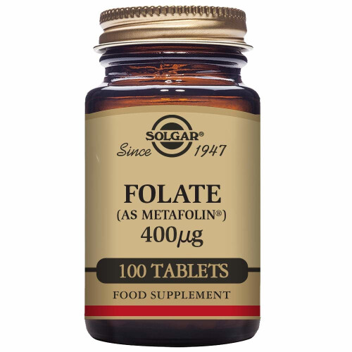 Solgar Solgar, Folat, 666 mcg, 100 Tabletten (666 mcg DFE pro Tablette)