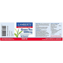 Lamberts Green Tea 5000mg QTY 60 Tablets