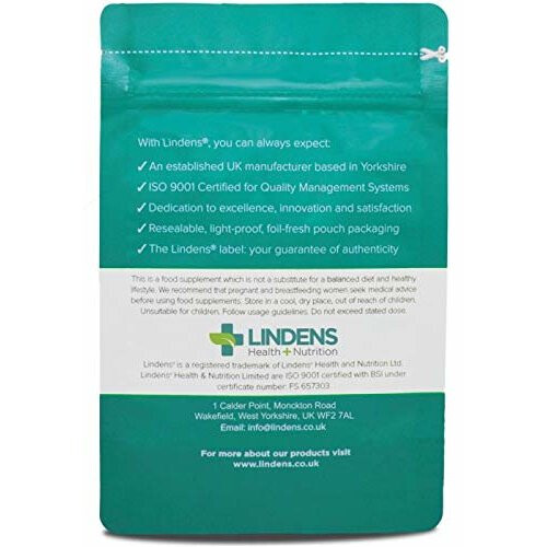 LINDENS Lindens CoEnzyme Q10 30mg Tablets | 120 Pack | Statins can Decrease bodily Q10 Levels & Supplementation May Help Replenish Levels of CoQ10 1