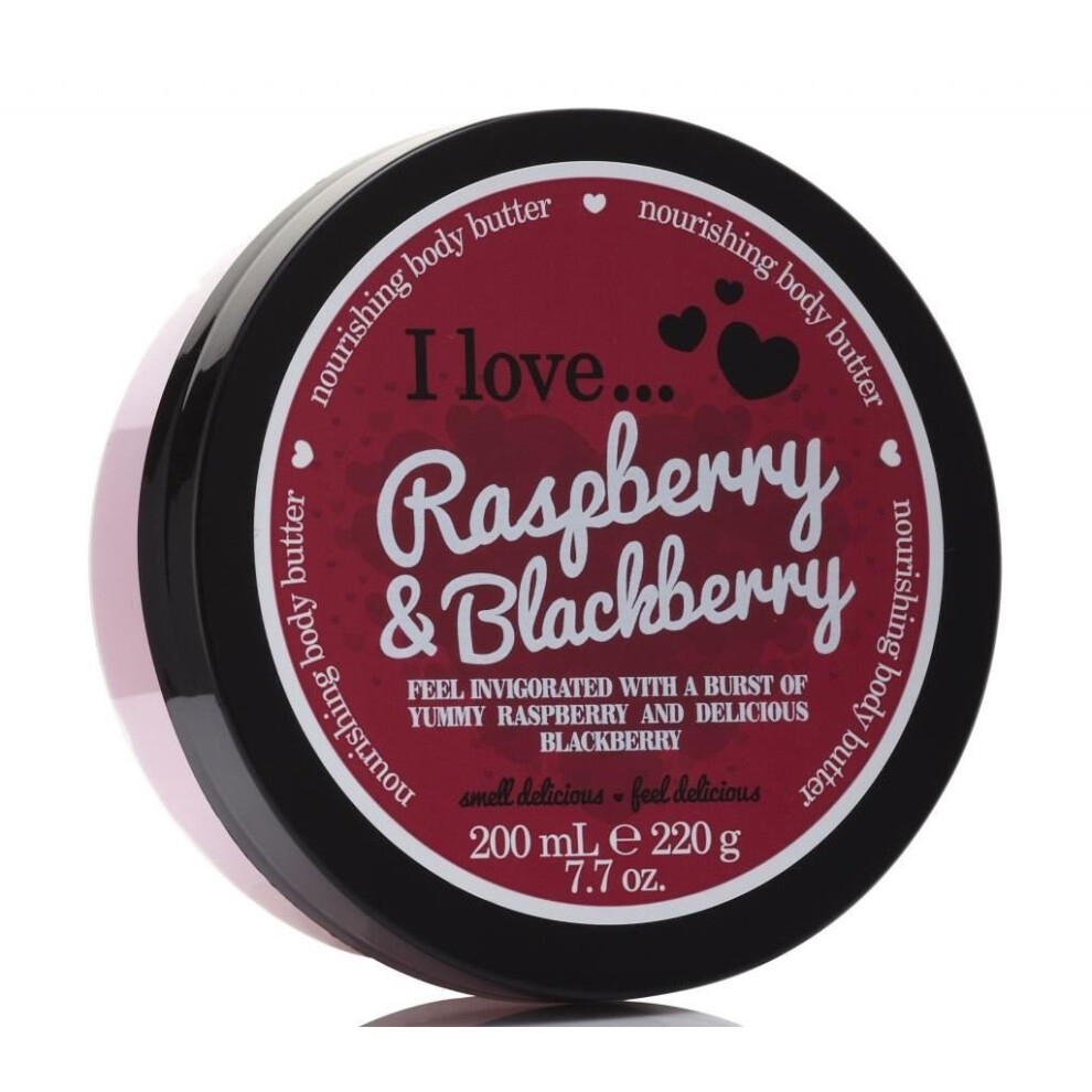 I Love... Raspberry & Blackberry Nourishing Body Butter 200ml