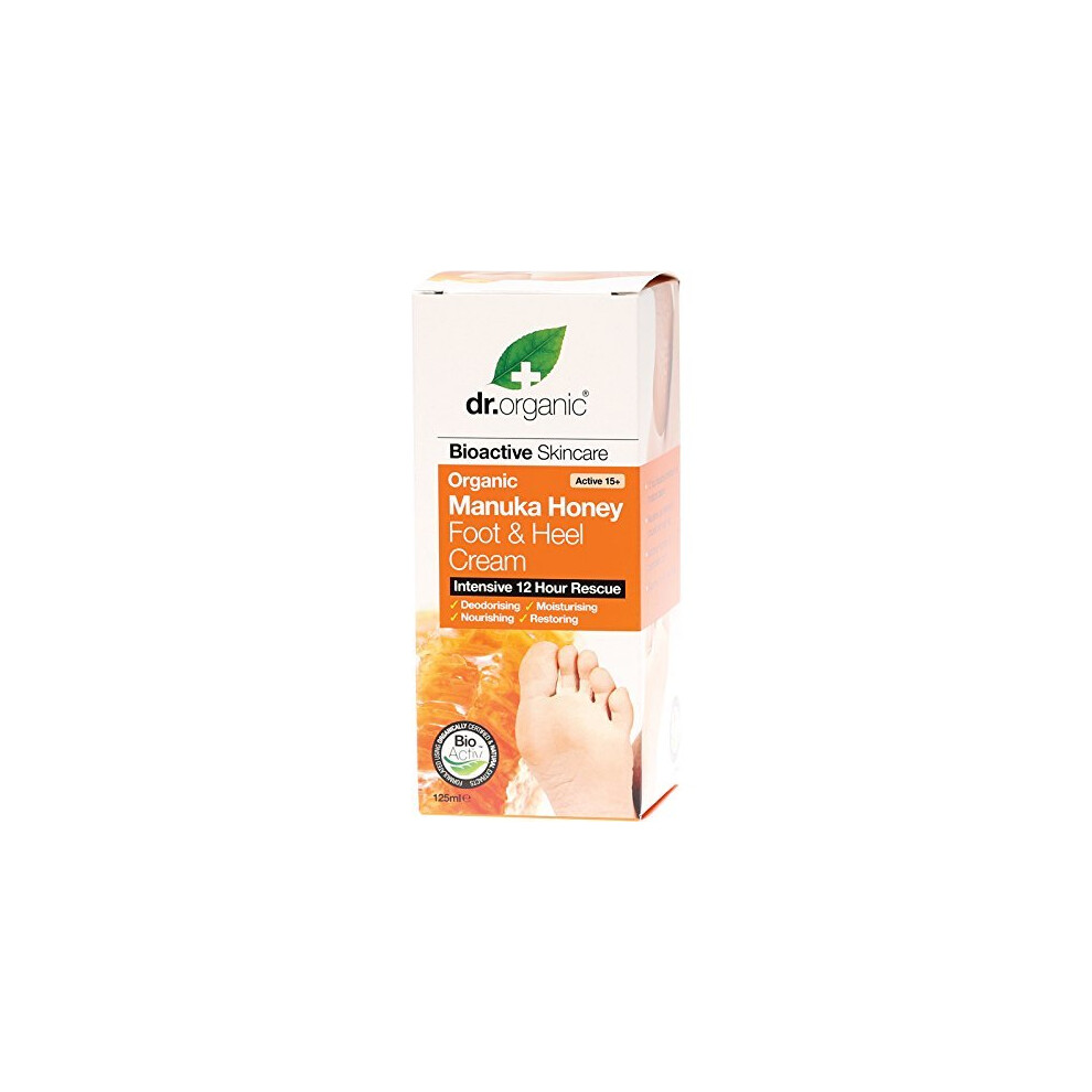 Dr Organic Cream Manuka Honey Foot & Heel 125Ml