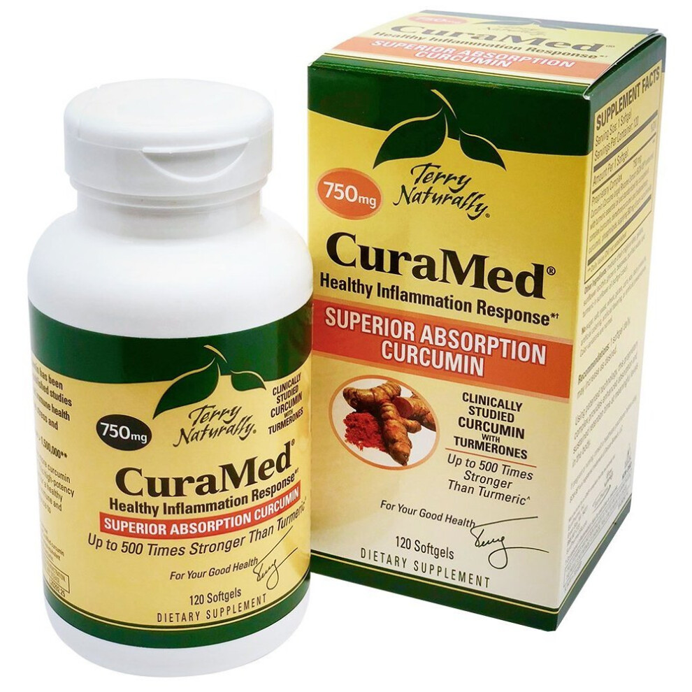 Terry-Naturally Terry Naturally Curamed (750Mg, 120 Softgels)