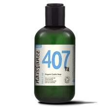 Naissance Natural Certified Organic Fragrance Free Liquid Castile Soap (no. 407) 250ml - Vegan, SLS and SLES Free