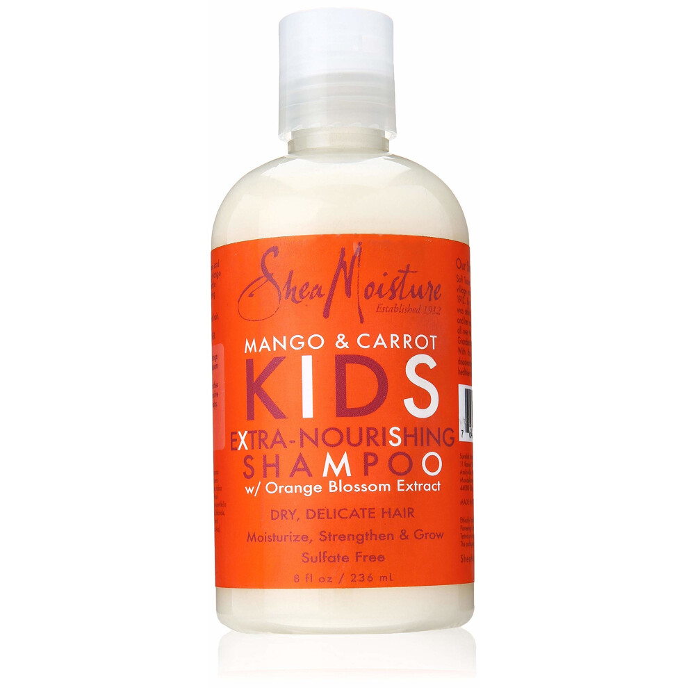 Shea Moisture Mango & Carrot Kids Extra Nourishing Shampoo 236Â ml