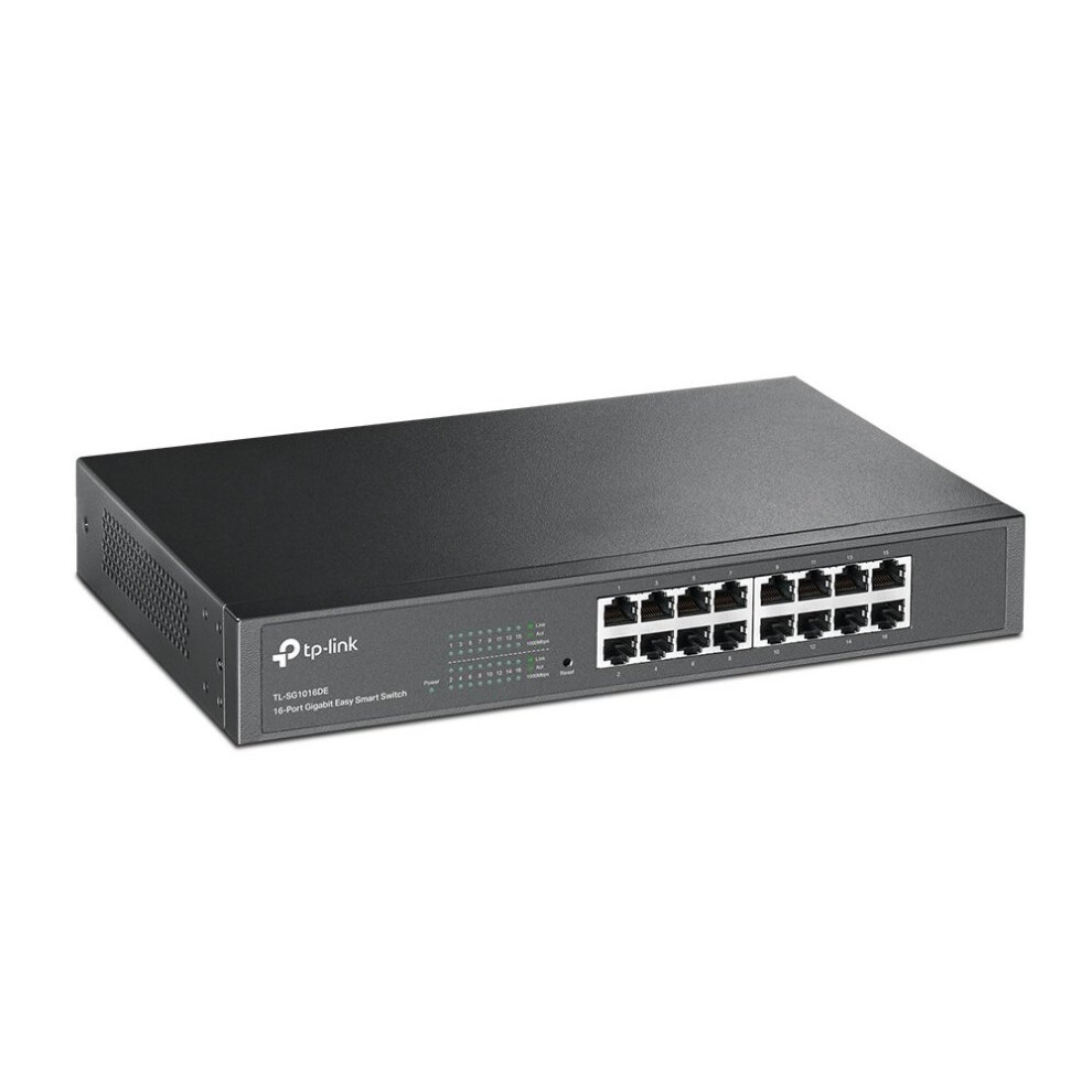 TP-LINK TL-SG1016DE 16 Port Gigabit Easy Smart Switch with Simple Network Set-Up