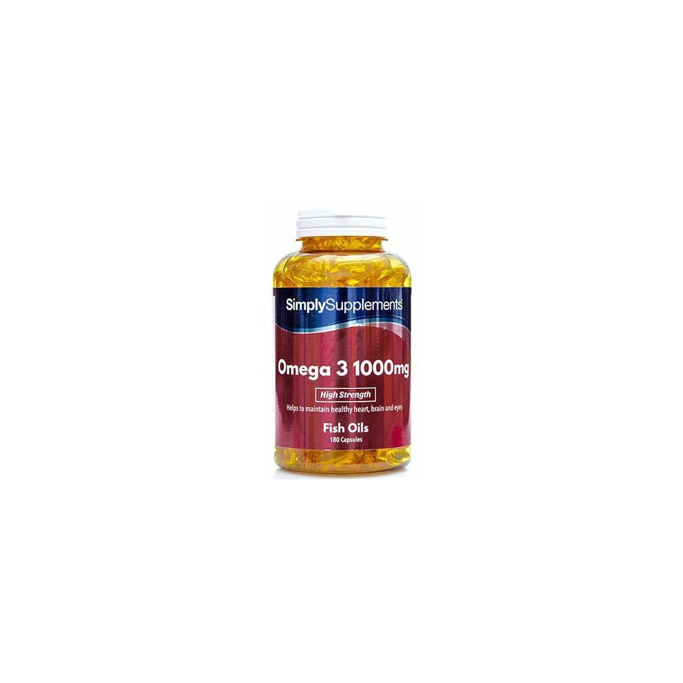 Premium Quality Omega 3 1000mg | Pharmaceutical Grade | Providing EPA & DHA | 360 Capsules in total | | Manufactured in...