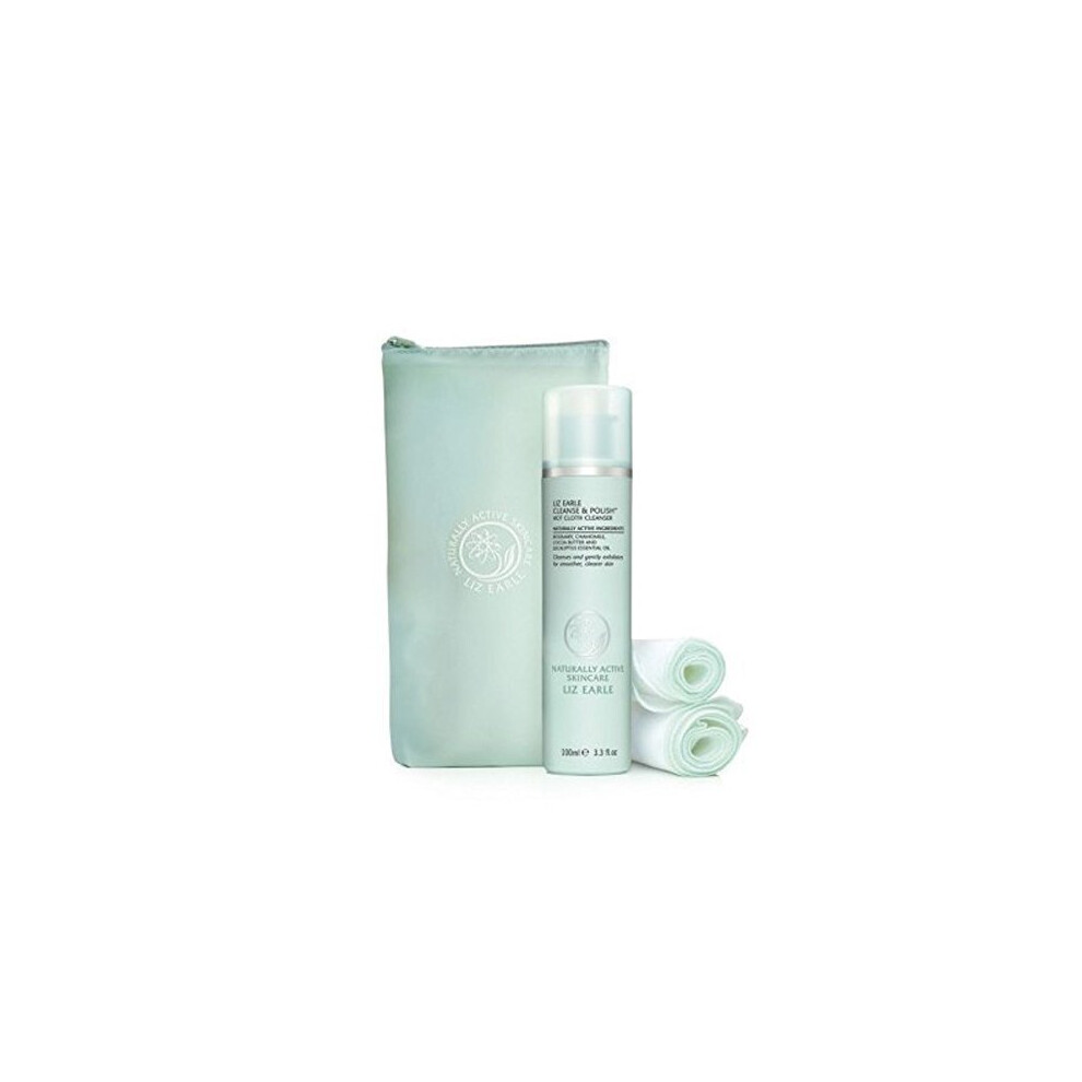 Liz Earle Cleanse & Polish Starter Kit (100ml + 2 Muslin Cloths)