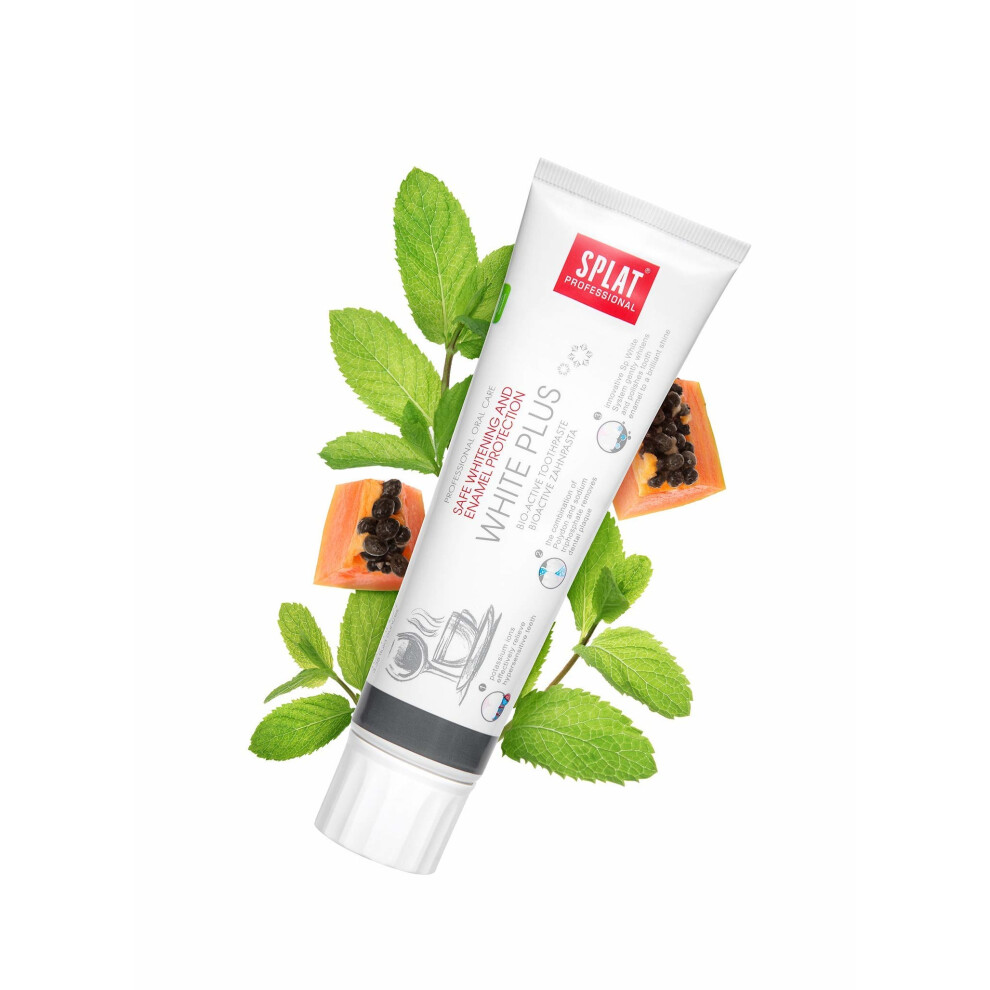 Splat White Plus Toothpaste, 100 Ml