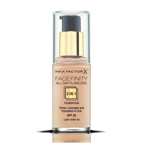 Max Factor Max Factor Facefinity 3 In 1 All Day Flawless Foundation Spf20 - 40 Light Ivory