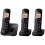 Panasonic Panasonic KX-TGC213EB Trio DECT Phone with Call Blocking - Black 2