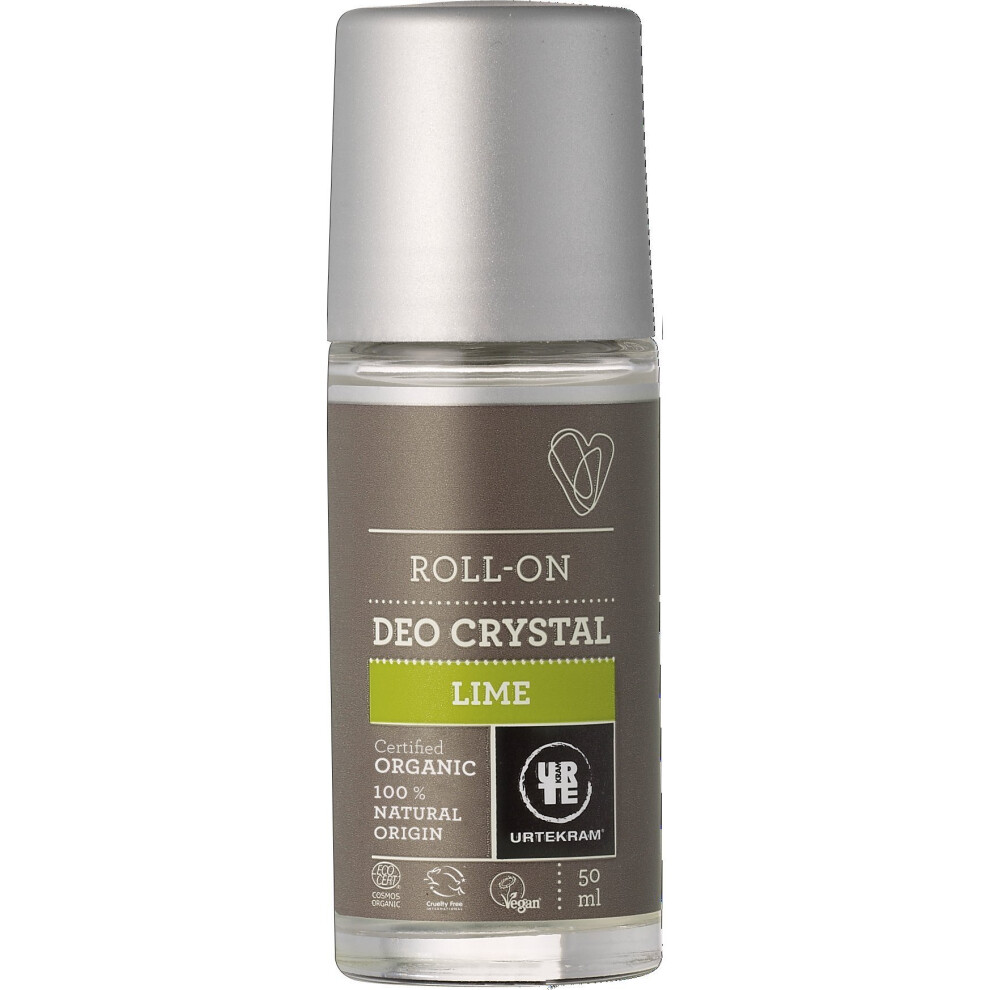 Urtekram Lime Crystal Deodorant, 50 Ml 50Ml