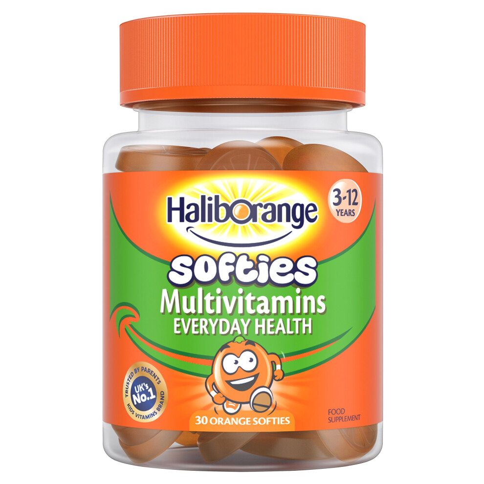 Haliborange Orange Halib Kids Multivitamin Softies 30