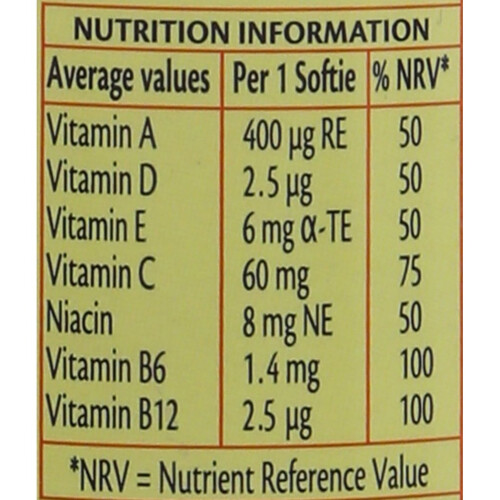 Haliborange Kids Orange Multivitamin softies 30 1
