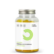 BULK POWDERS Omega 3 6 9 Softgels, 1000 mg, Pack of 90