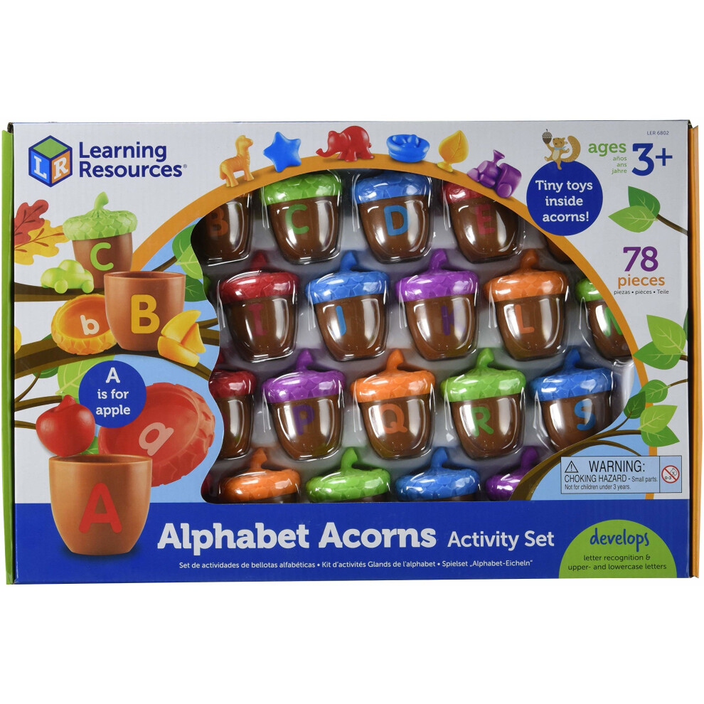 Learning Resources Alphabet Acorns Activity Set