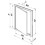 Value Access Panel - 300 x 300mm Plastic Hinged 3