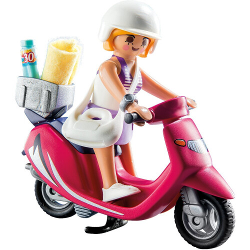 PLAYMOBIL Playmobil Special Plus Beachgoer with Scooter 1