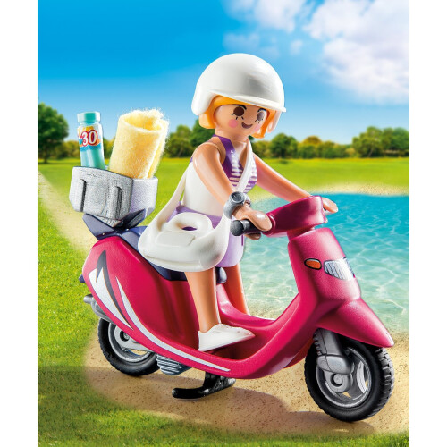 PLAYMOBIL Playmobil Special Plus Beachgoer with Scooter 2