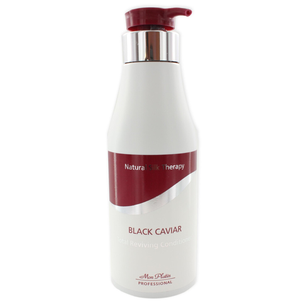 Mon-Platin-Professional Black Mon Platin Professional 500Ml Natural Silk Therapy Caviar Total Reviving Conditioner
