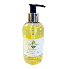 Muscle Aches & Pains Massage Oil 250ml with Lavender, Eucalyptus, Peppermint pure essential oils Pre-Blended 100% Natural Ingredients Pump...