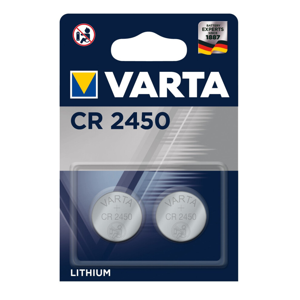 Varta CR2450 Electronic Battery (Pack of 2)