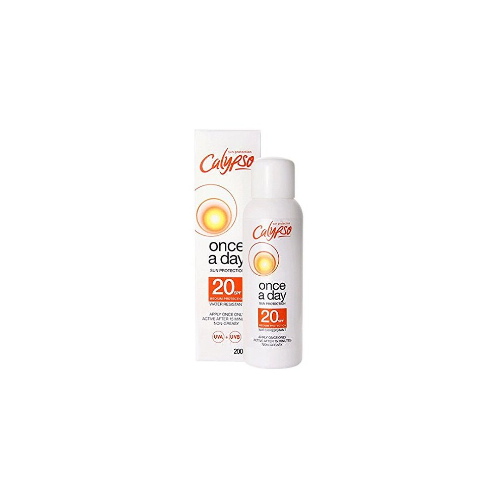 Calypso Once a Day Sun Protection Lotion with SPF 20