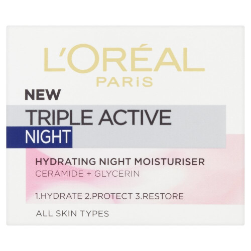 L’Oréal Paris L'Oreal Paris Triple Active Night Cream 50ml 1