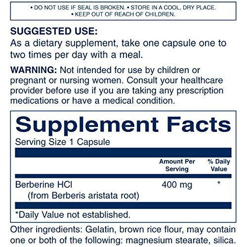 Swanson, Berbérine, 400 mg, 60 Gélules 1